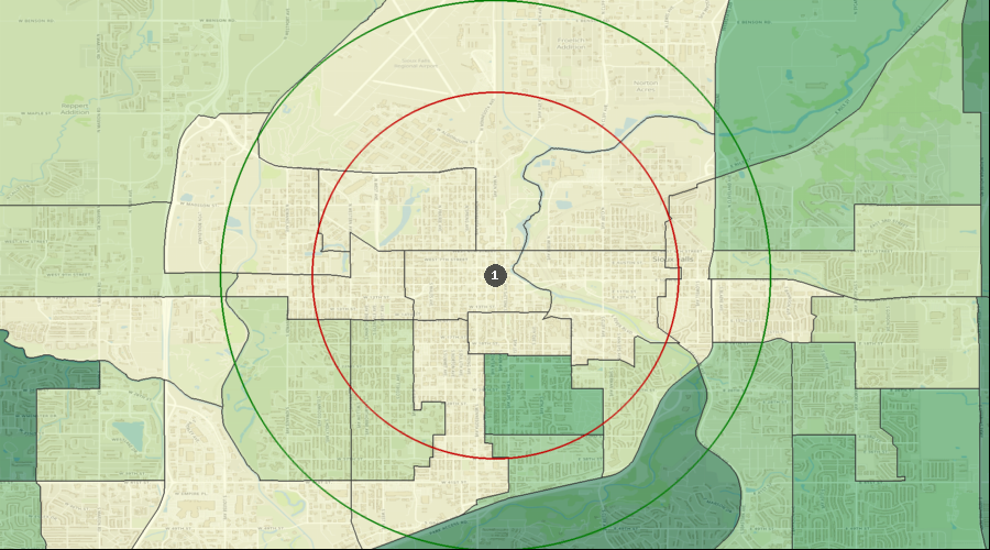 Sioux Falls, South Dakota - Median Household Income